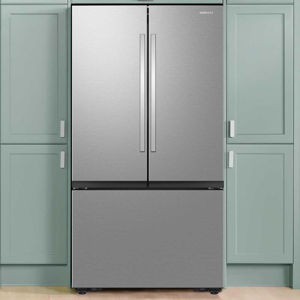 Samsung Bespoke AI 31.5 Cu. Ft. French Door Refrigerator in Fingerprint Resistant Stainless Steel, , large