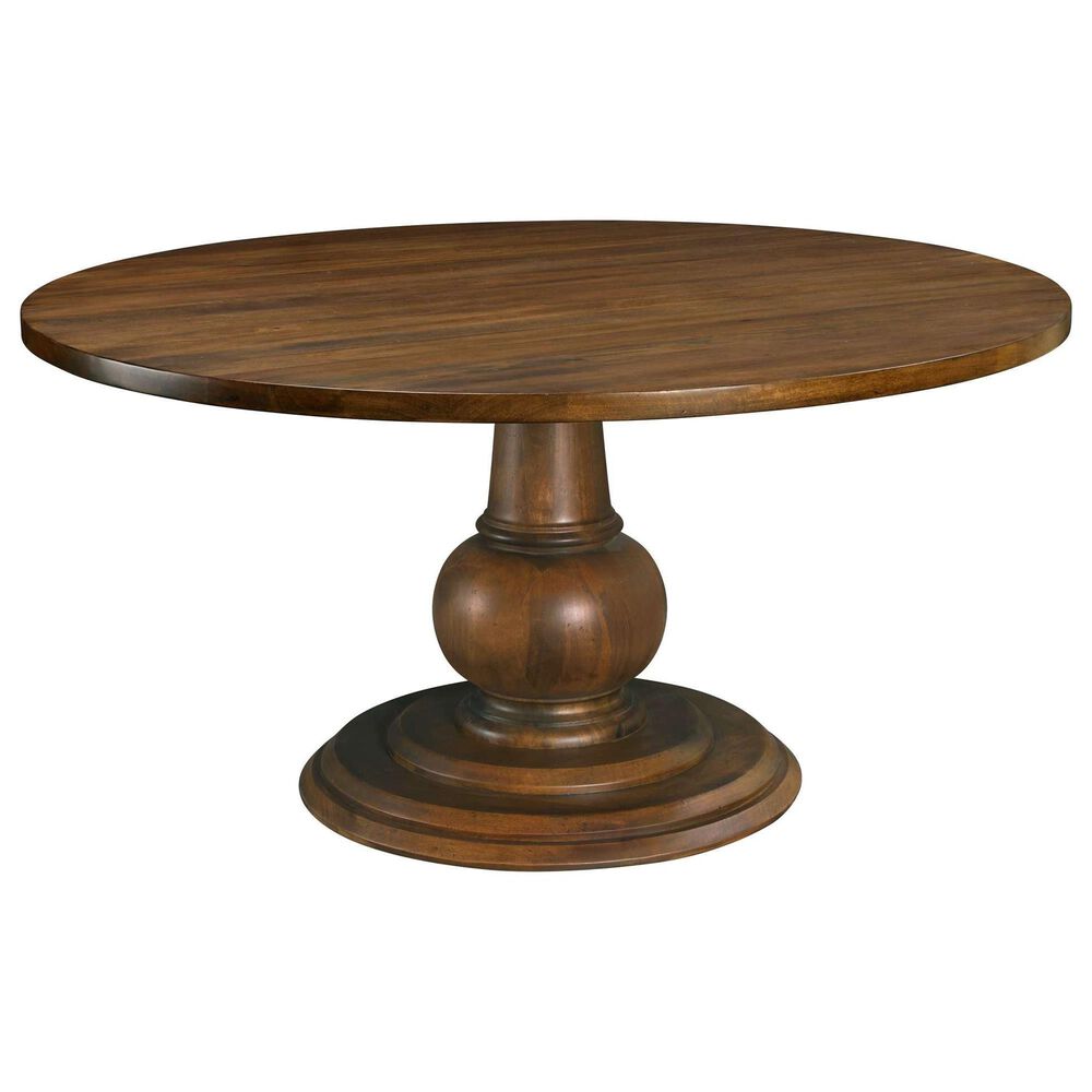 HEKMAN Fairfax 5-Piece Round  Dining Set in Chestnut Brown, , large