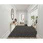 Nourison Twist Reversible 9" x 12" Black Indoor/Outdoor Area Rug, , large