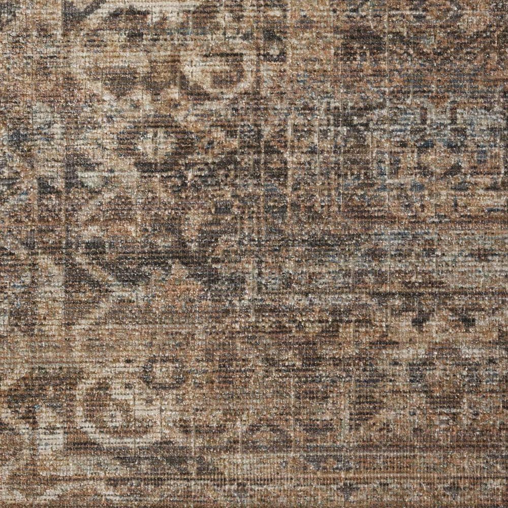 Loloi Heritage 2&#39;5&quot; x 10&#39; Mocha and Denim Runner, , large