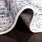 Safavieh Madison MAD603D 12" x 18" Cream and Navy Area Rug, , large