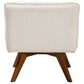 Baxton Studio Darielle Accent Chair in Cream, , large