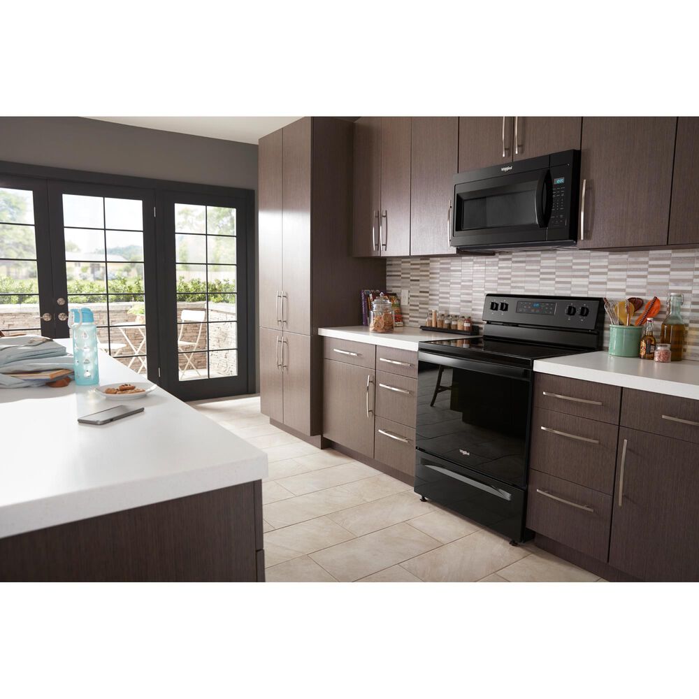 Whirlpool 1.9 Cu. Ft. Over the Range Microwave with Sensor Cooking Technology in Black, , large