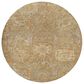 Dalyn Rug Company Tabrook TB10 Khaki 8" Round Area Rug, , large