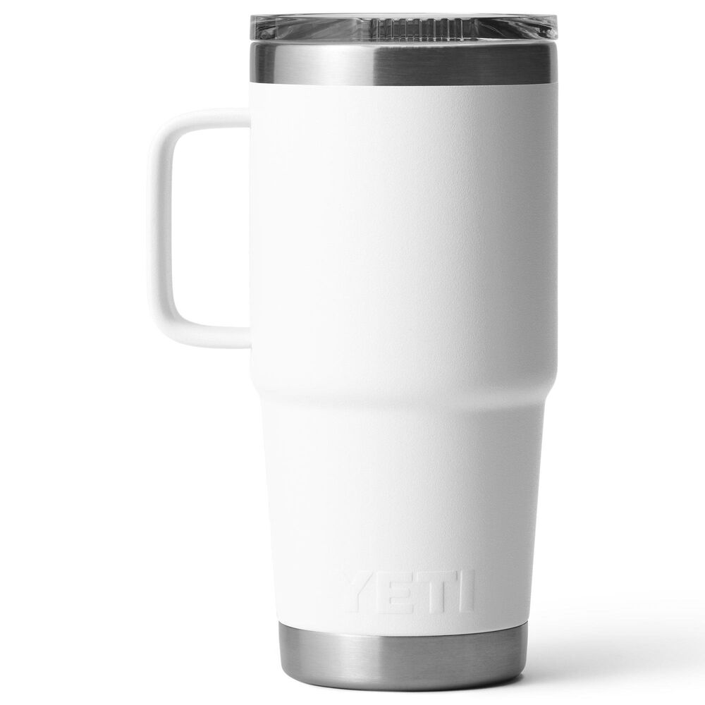 YETI Rambler 20 Oz Travel Mug with MagSlider Lid in White, , large