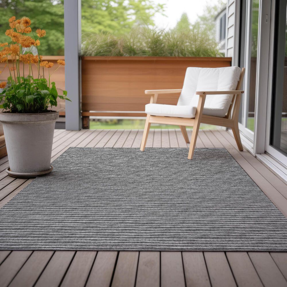 Dalyn Rug Company Laidley 8&#39; x 10&#39; Grey Indoor/Outdoor Area Rug, , large