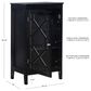 Linon Home Decor Fetti Small Cabinet in Black, , large