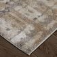 Feizy Rugs Skyview 10" x 12"8" Ivory and Brown Area Rug, , large
