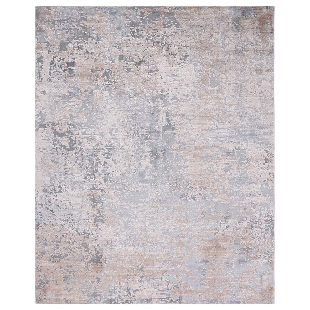 Safavieh Invista 9" x 12" Grey and Cream Area Rug, , large