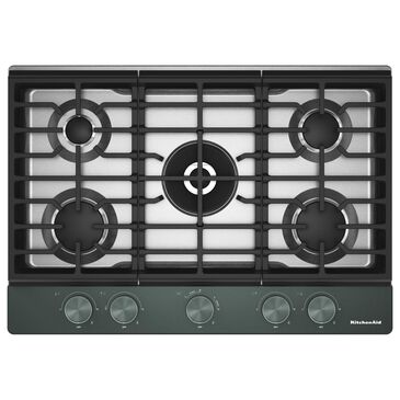 KitchenAid 30" Gas Cooktop with 5 Burners in Juniper, , large