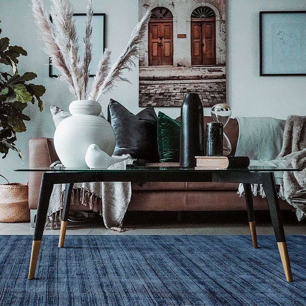 Amer Rugs Affinity 5&#39; x 8&#39; Blue Sapphire Area Rug, , large