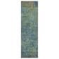 Dalyn Rug Company Trevi TV9 2"3" x 7"6" Blue Runner, , large