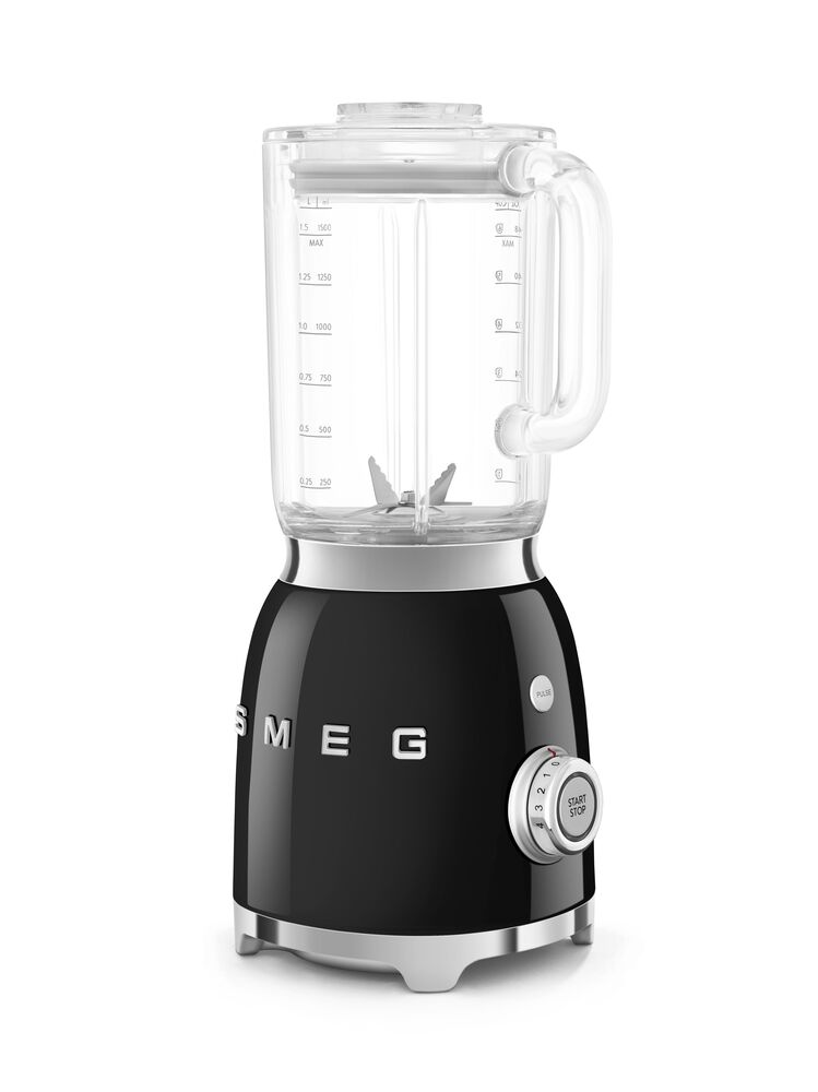 Smeg 1.6 Quart Retro Blender in Black, , large