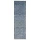 Nourison Silk Shadows 2"3" x 8" Blue and Stone Runner, , large