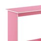 HOMLUX Modern Computer Desk in Pink and White, , large