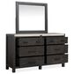 Nicolette Home Plum Creek 3 Piece Queen Panel Bedroom Set in Ravenwood Black, , large