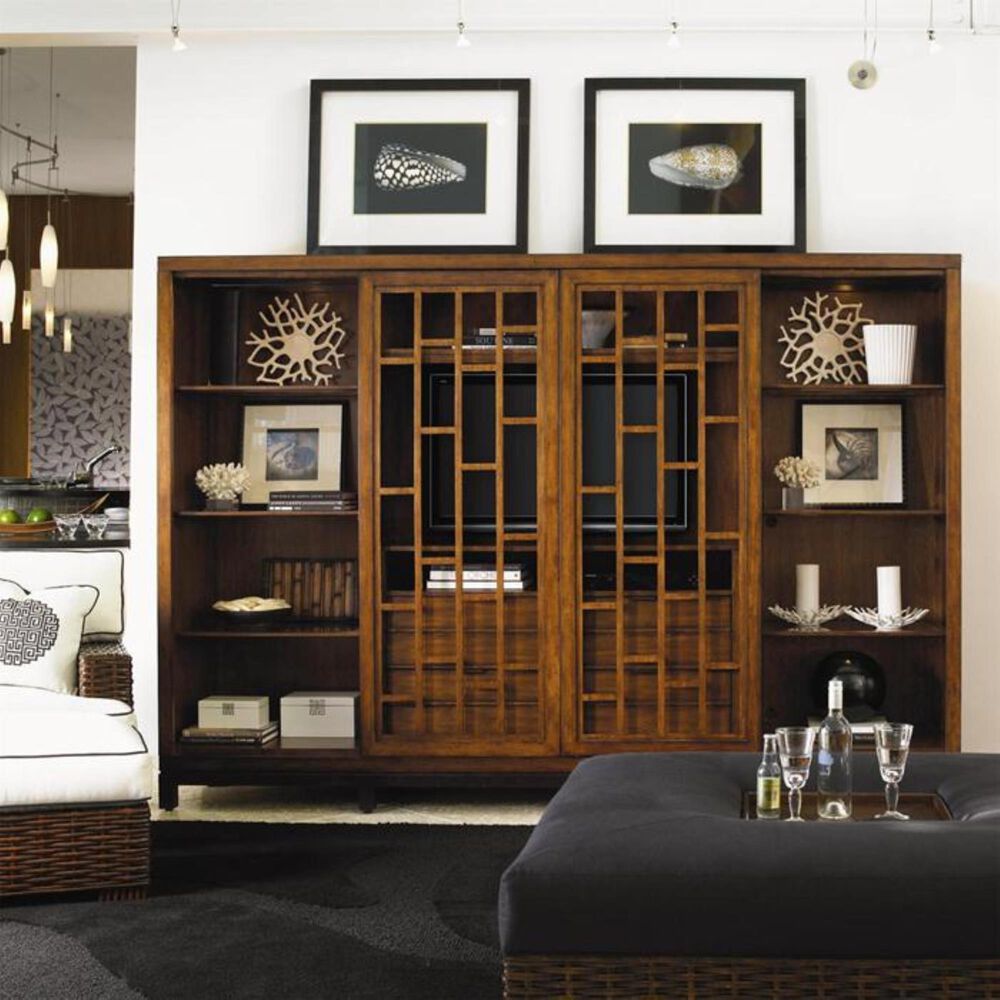Tommy Bahama Home Ocean Club Point Break Entertainment Center, , large