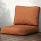 Hearth and Haven Noah2-Piece Outdoor Club Chair Cushion Set in Orange, , large