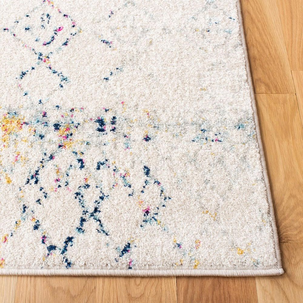 Safavieh Tulum  3&#39; x 5&#39; Ivory and Blue Area Rug, , large