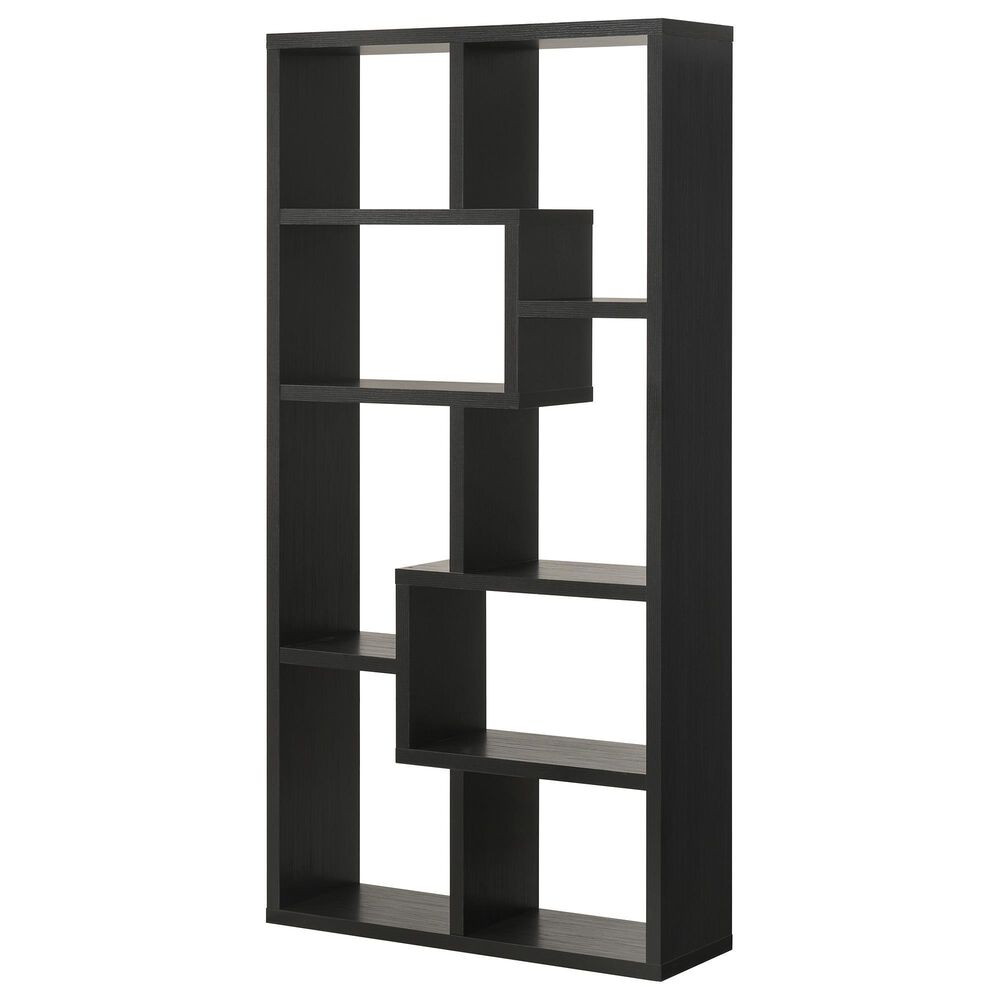 Everly Living Kaylee Bookcase in Black, , large