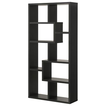 Everly Living Kaylee Bookcase in Black, , large