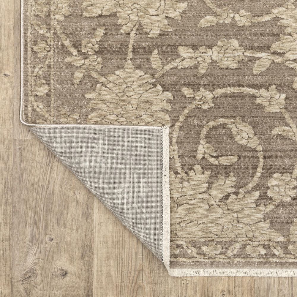Oriental Weavers Capella Grey and Beige 3&#39;3&quot; x 5&#39; Area Rug, , large