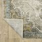 Oriental Weavers Venice Padua 7"10" x 10" Grey and Blue Area Rug, , large