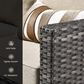 HOMLUX 5-Piece Outdoor Patio Furniture Set in  Beige, , large
