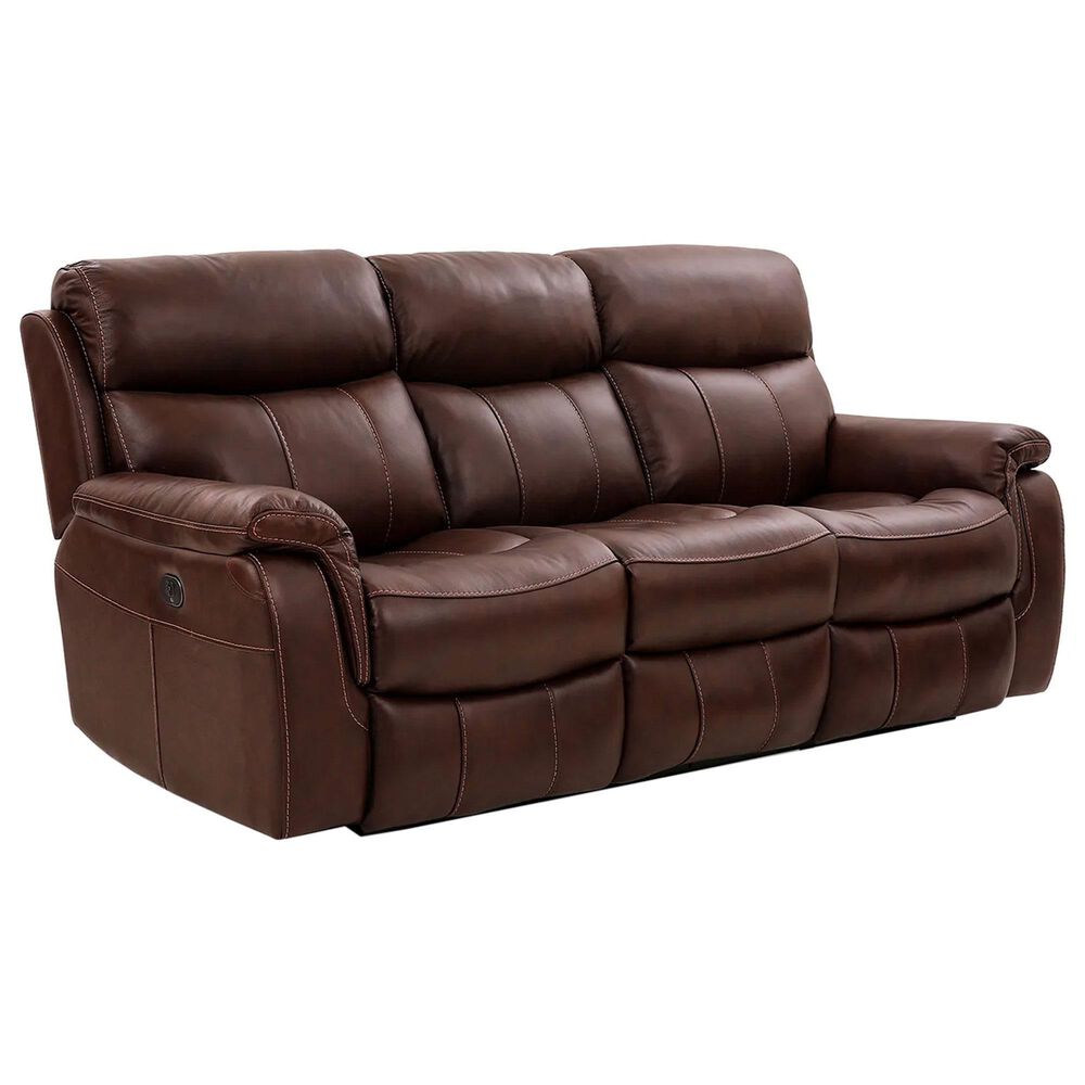 Blue River Montague Power Reclining Sofa in Brown, , large