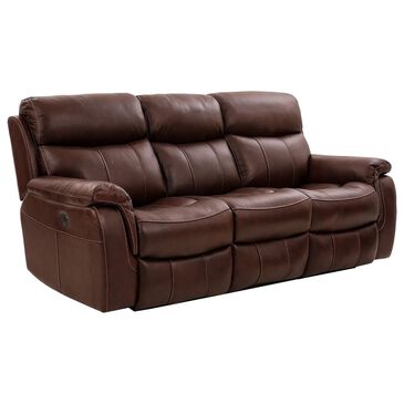 Blue River Montague Power Reclining Sofa in Brown, , large