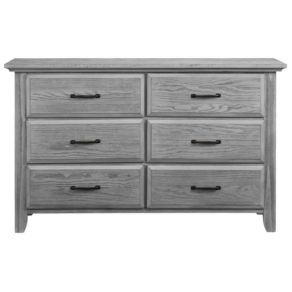 Oxford Village Willowbrook 3- Piece Nursery Set with 4 -In -1 Convertible Crib, Dresser and Changer Top in Graphite Gray, , large