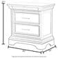A-America Sun Valley 4 Piece Queen Bedroom Set in Charcoal, , large