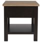 Ashley Drazmine End Table in Brown and Dark Chocolate, , large