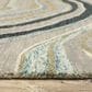 Oriental Weavers Kipton KIP07 2"6" x 8" Grey and Blue Runner, , large