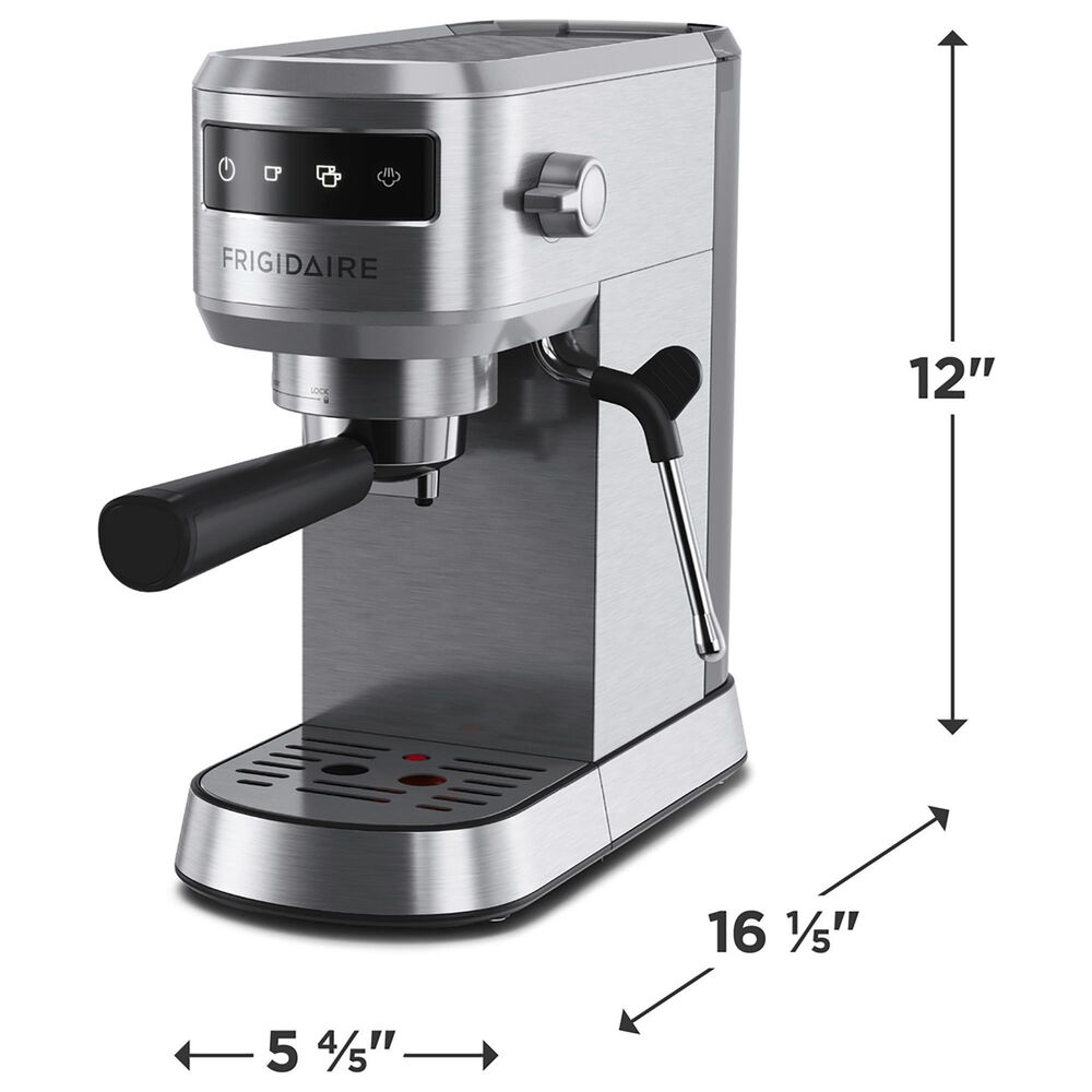 Frigidaire 34 Oz Steam Espresso Maker in Stainless Steel, , large