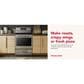 KitchenAid 5.3 Cu. Ft. Smart Freestanding Electric Range in PrintShield Stainless Steel, , large