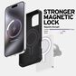 ITSkins Ballistic R Nylon MagSafe Case for Apple iPhone 16 Pro Max in Black, , large