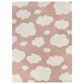 Balta Rugs Clouds 5"3" x 7" Pink Kids Area Rug, , large