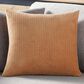 Surya 20" Square Throw Pillow in Camel, , large