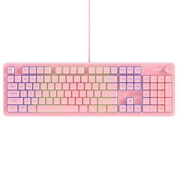 JLab Nightfall Wired Keyboard in Pink, , large