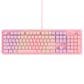 JLab Nightfall Wired Keyboard in Pink, , large