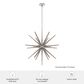 Hunter Jupiter Star 18-Light Pendant in Brushed Nickel, , large