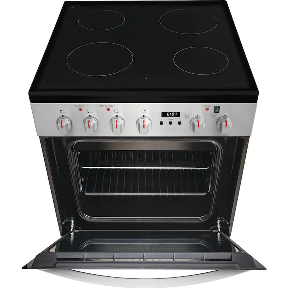 Frigidaire 24 Electric Smooth Top Range in Stainless Steel, , large