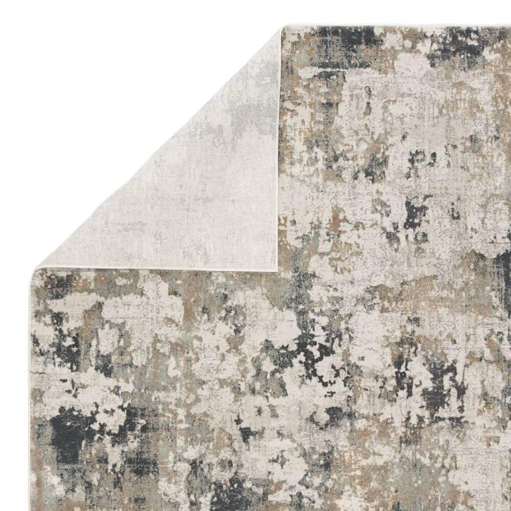 Jaipur Cirque Lynne White Sand and Mourning Dove 2&#39;6&quot; x 8&#39; Runner, , large