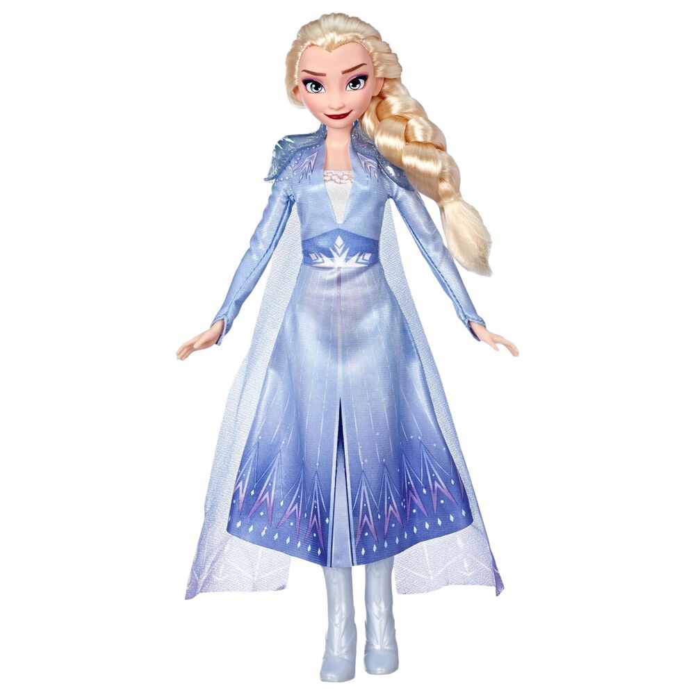 Frozen 2 Elsa Fashion Doll with Long Blonde Hair and Blue Outfit Inspired, , large