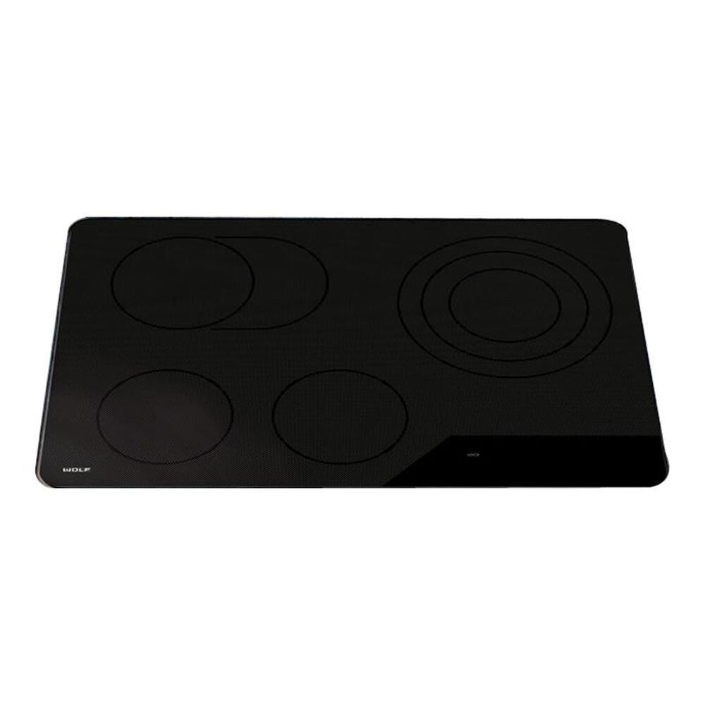 Wolf 30" Electric Cooktop in Black Nebraska Furniture Mart