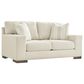 Ashley Maggie Stationary Loveseat in Birch, , large