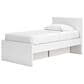 Ashley Onita Twin Storage Bed in White, , large