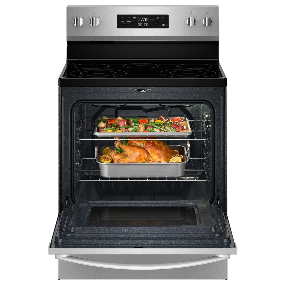 Whirlpool 5.3 Cu. Ft. Freestanding Electric Range in Stainless Steel, , large