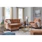 Ashley Amity Bay Stationary Queen Sofa Chaise Sleeper in Clay, , large